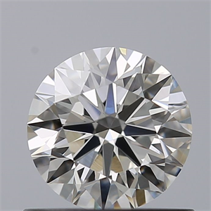 Picture of Natural Diamond 0.70 Carats, Round with Excellent Cut, F Color, VVS1 Clarity and Certified by IGI
