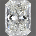 Natural Diamond 0.70 Carats, Radiant with  Cut, I Color, VVS1 Clarity and Certified by GIA