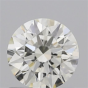 Picture of Natural Diamond 0.80 Carats, Round with Excellent Cut, K Color, VS2 Clarity and Certified by GIA