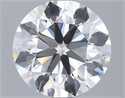 Del inventario de diamantes de laboratorio, 2.50 quilates, Redondo , Color E, claridad VS1 y certificado IGI