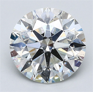 Foto Diamante Natural 3.29 quilates, Redondo , Color I, claridad SI2 y certificado GIA de