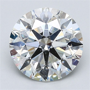 Foto Diamante Natural 3.29 quilates, Redondo , Color I, claridad SI2 y certificado GIA de