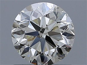 Picture of Natural Diamond 1.00 Carats, Round with Very Good Cut, L Color, SI1 Clarity and Certified by GIA
