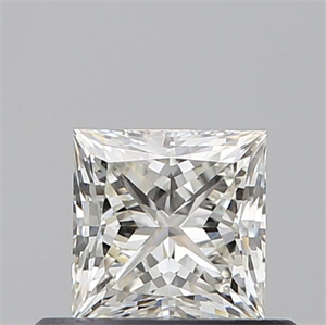 Picture of Natural Diamond 0.51 Carats, Princess with  Cut, I Color, VS1 Clarity and Certified by GIA