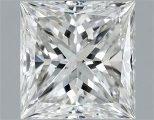 Foto Diamante Natural 1.03 quilates, Princesa , Color I, claridad SI1 y certificado GIA de