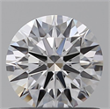 Del inventario de diamantes de laboratorio, 0.72 quilates, Redondo , Color D, claridad VVS1 y certificado IGI