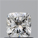 Diamante Natural 0.60 quilates, Del cojín , Color H, claridad VS1 y certificado GIA