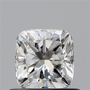 Foto Diamante Natural 0.60 quilates, Del cojín , Color H, claridad VS1 y certificado GIA de