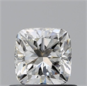 Diamante Natural 0.60 quilates, Del cojín , Color H, claridad VS1 y certificado GIA