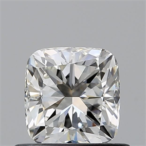 Foto Diamante Natural 0.60 quilates, Del cojín , Color H, claridad VS1 y certificado GIA de