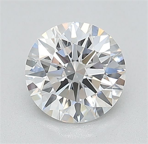Picture of Lab Grown Diamond 1.03 Carats, Round with Ideal Cut, D Color, VVS2 Clarity and Certified by IGI