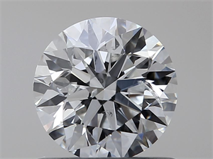 Foto Diamante Natural 0.64 quilates, Redondo , Color G, claridad SI2 y certificado GIA de