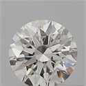 Natural Diamond 0.40 Carats, Round with Excellent Cut, I Color, VVS2 Clarity and Certified by GIA