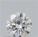 Natural Diamond 0.40 Carats, Round with Very Good Cut, G Color, VS2 Clarity and Certified by GIA