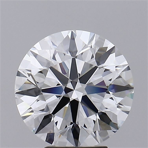 Picture of Lab Grown Diamond 5.08 Carats, Round with Ideal Cut, F Color, VVS2 Clarity and Certified by IGI