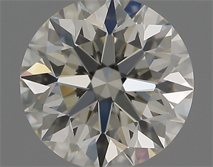 Picture of Natural Diamond 1.01 Carats, Round with Excellent Cut, I Color, VVS2 Clarity and Certified by IGI