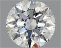 Natural Diamond 0.90 Carats, Round with Excellent Cut, E Color, SI2 Clarity and Certified by GIA