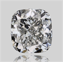 Natural Diamond 0.63 Carats, Cushion with  Cut, G Color, VS2 Clarity and Certified by GIA