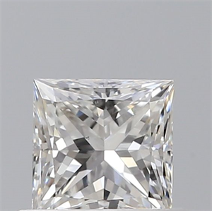 Picture of Natural Diamond 0.50 Carats, Princess with  Cut, F Color, VS2 Clarity and Certified by GIA