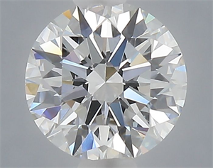 Picture of Lab Grown Diamond 1.07 Carats, Round with Ideal Cut, E Color, VVS2 Clarity and Certified by IGI