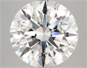 Natural Diamond 5.03 Carats, Round with Excellent Cut, E Color, VS2 Clarity and Certified by GIA