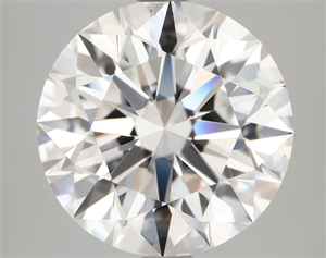 Picture of Natural Diamond 5.03 Carats, Round with Excellent Cut, E Color, VS2 Clarity and Certified by GIA