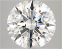 Natural Diamond 5.03 Carats, Round with Excellent Cut, E Color, VS2 Clarity and Certified by GIA