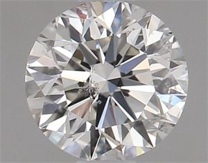 Picture of Natural Diamond 0.71 Carats, Round with Excellent Cut, G Color, SI2 Clarity and Certified by IGI