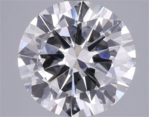 Picture of Lab Grown Diamond 4.41 Carats, Round with Excellent Cut, G Color, VS1 Clarity and Certified by IGI