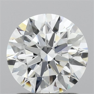 Picture of Lab Grown Diamond 1.35 Carats, Round with Ideal Cut, D Color, VS1 Clarity and Certified by IGI