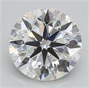 Del inventario de diamantes de laboratorio, 1.00 quilates, Redondo , Color D, claridad VVS2 y certificado IGI