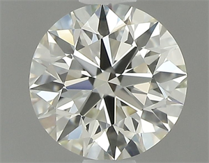 Picture of Natural Diamond 0.70 Carats, Round with Excellent Cut, J Color, VVS1 Clarity and Certified by IGI