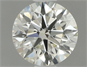 Diamante Natural 0.70 quilates, Redondo , Color J, claridad VVS1 y certificado IGI