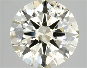 Foto Diamante Natural 3.02 quilates, Redondo , Color L, claridad SI2 y certificado IGI de
