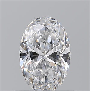 Picture of Natural Diamond 0.71 Carats, Oval with  Cut, D Color, VS2 Clarity and Certified by GIA
