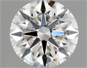 Natural Diamond 0.45 Carats, Round with Excellent Cut, H Color, VS1 Clarity and Certified by GIA