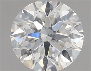 Picture of Natural Diamond 0.80 Carats, Round with Very Good Cut, I Color, SI2 Clarity and Certified by GIA