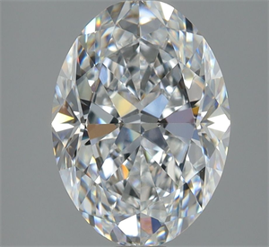 Picture of Natural Diamond 1.83 Carats, Oval with  Cut, D Color, VVS2 Clarity and Certified by GIA