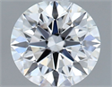 Del inventario de diamantes de laboratorio, 1.03 quilates, Redondo , Color D, claridad VS2 y certificado IGI