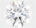 Lab Grown Diamond 5.59 Carats, Round with Ideal Cut, F Color, VS1 Clarity and Certified by IGI