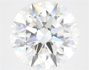 Picture of Lab Grown Diamond 5.59 Carats, Round with Ideal Cut, F Color, VS1 Clarity and Certified by IGI