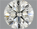 Diamante Natural 0.90 quilates, Redondo , Color H, claridad VVS2 y certificado IGI