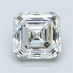 Picture of Natural Diamond 2.02 Carats, Asscher with  Cut, G Color, VS1 Clarity and Certified by GIA