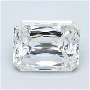 Picture of Natural Diamond 1.50 Carats, Radiant with  Cut, I Color, VS2 Clarity and Certified by GIA