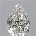 Diamante Natural 0.41 quilates, De pera , Color F, claridad VVS1 y certificado GIA