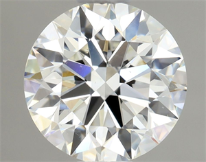 Picture of Natural Diamond 0.90 Carats, Round with Excellent Cut, H Color, SI1 Clarity and Certified by GIA