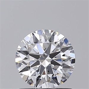 Picture of Lab Grown Diamond 1.02 Carats, Round with Ideal Cut, D Color, VVS2 Clarity and Certified by IGI