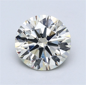 Foto Diamante Natural 4.01 quilates, Redondo , Color K, claridad VS2 y certificado GIA de