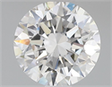 Lab Grown Diamond 1.31 Carats, Round with Excellent Cut, D Color, VS1 Clarity and Certified by IGI
