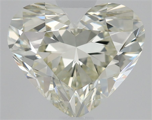 Picture of Natural Diamond 1.02 Carats, Heart with  Cut, K Color, IF Clarity and Certified by HRD